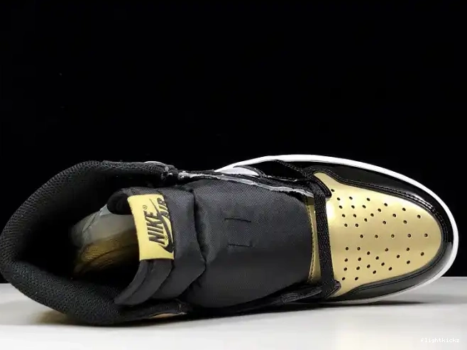 High 1 Toe Retro 861428-007 Glod Jordan Air 0514